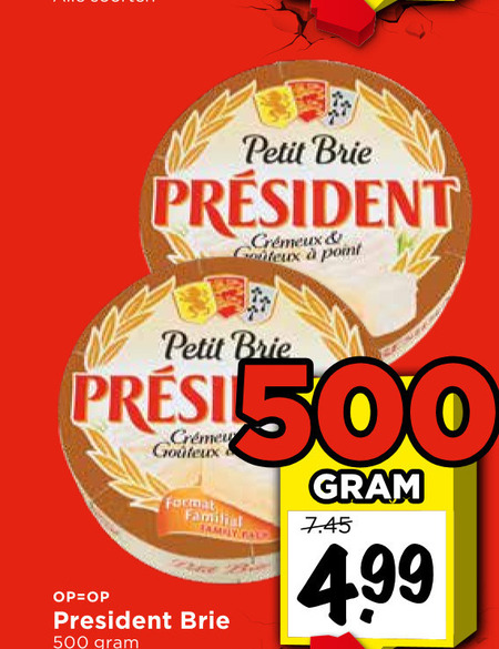 president brie 500 petit format folder aanbieding bij Vomar President brie folder aanbieding bij Vomar - details