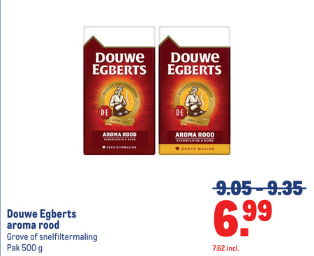 Douwe Egberts   koffie folder aanbieding bij  Makro - details