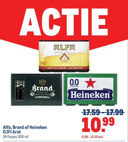 Alfa   krat bier folder aanbieding bij  Makro - details