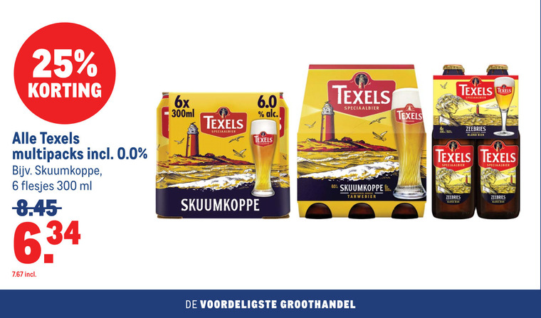 Texels   speciaalbier folder aanbieding bij  Makro - details