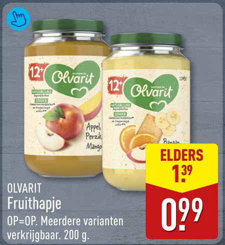 Olvarit   babyvoeding folder aanbieding bij  Aldi - details