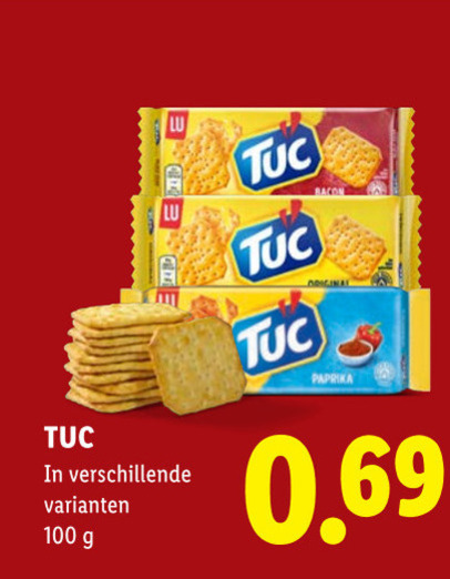 lu tuc zoutjes 100 original paprika folder aanbieding bij Lidl Lu Tuc zoutje folder aanbieding bij Lidl - details
