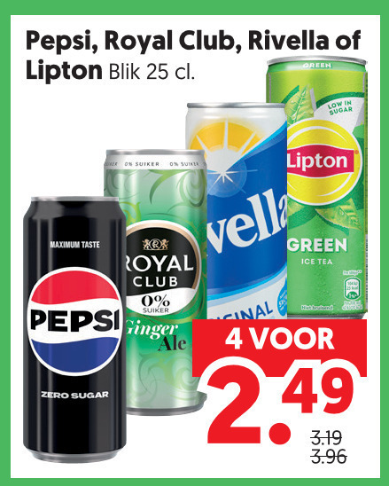 Pepsi   frisdrank, cola folder aanbieding bij  Dekamarkt - details