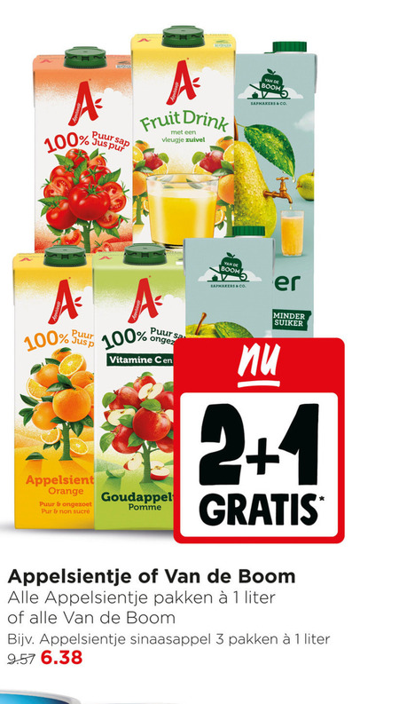 Appelsientje   fruitdrank folder aanbieding bij  Jumbo - details
