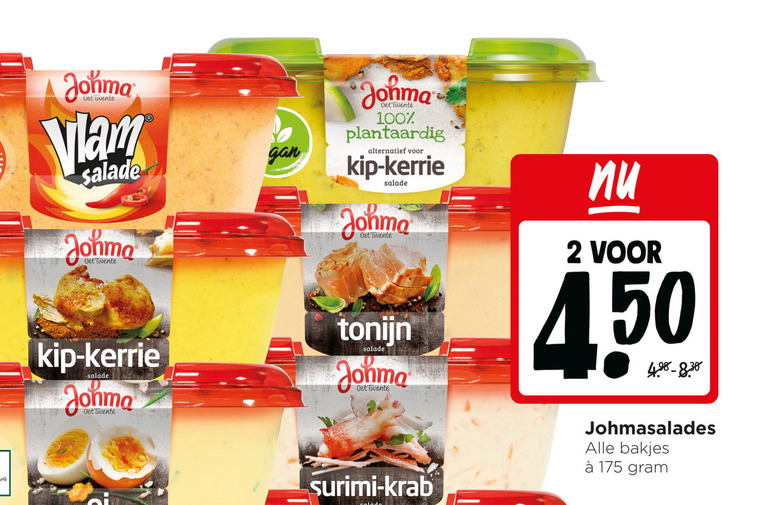 Johma   salade folder aanbieding bij  Jumbo - details
