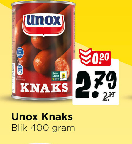 Unox   knakworst folder aanbieding bij  Jumbo - details