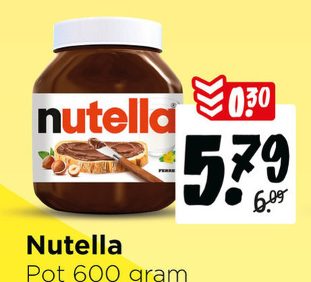nutella hazelnootpasta 600 pot 030 folder aanbieding bij Jumbo Nutella hazelnootpasta folder aanbieding bij Jumbo - details