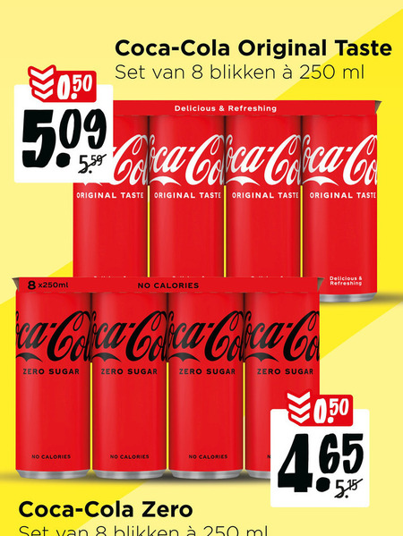 Coca-Cola   cola folder aanbieding bij  Jumbo - details