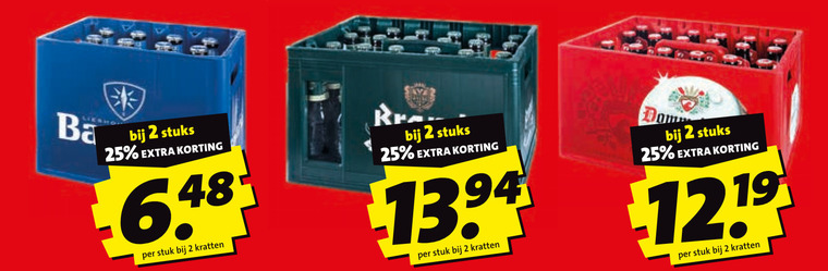 Brand   krat bier folder aanbieding bij  Boni - details