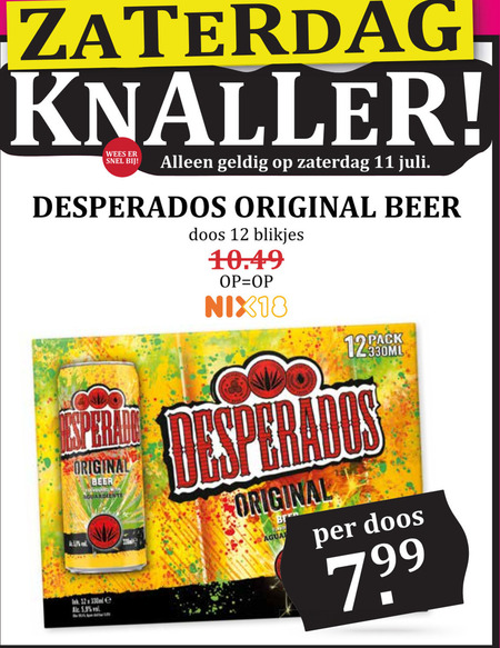 Desperados   speciaalbier folder aanbieding bij  Boons&nbsp;Markt - details