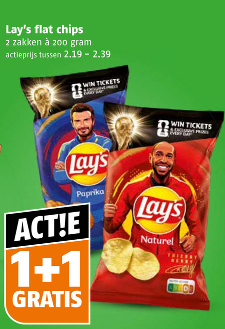 Lays   chips folder aanbieding bij  Poiesz - details