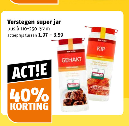 Verstegen   kruiden folder aanbieding bij  Poiesz - details