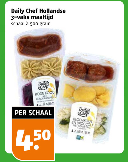 Daily Chef   hollandse kant en klaar maaltijd folder aanbieding bij  Poiesz - details