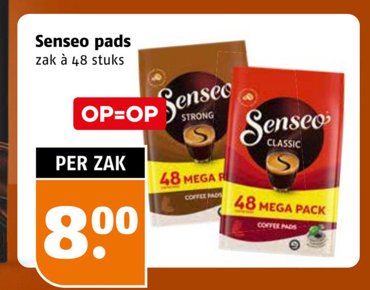 Douwe Egberts Senseo   koffiepad folder aanbieding bij  Poiesz - details