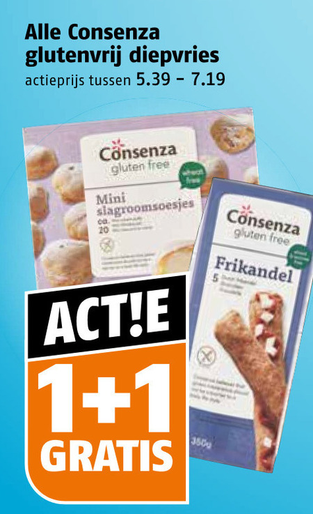 Consenza   glutenvrijassortiment folder aanbieding bij  Poiesz - details