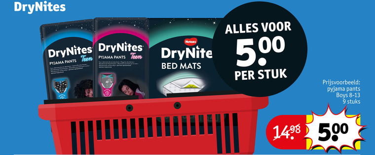 DryNites   luierbroekjes folder aanbieding bij  Kruidvat - details