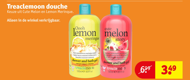 Treacle Moon   douchegel folder aanbieding bij  Kruidvat - details