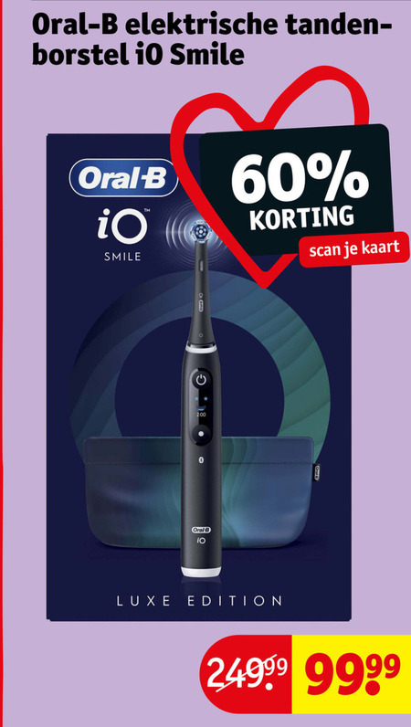 Braun Oral-B   electrische tandenborstel folder aanbieding bij  Kruidvat - details