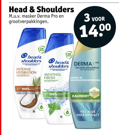 Head and Shoulders   shampoo folder aanbieding bij  Kruidvat - details