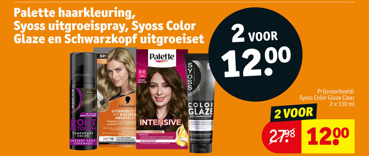syoss schwarzkopf haarkleuring 2 5 10 40 100 600 palette uitgroeispray color glazen uitgroeiset moyen lichtbruin clair dark brown up to applications retouch temporary instant grey coverage kit racines permanente uitgroeibehandeling retouche permanent grijsdekking minuten overgang des cheveux minutes intensive creme coloration harmonische for bis system twee kleurglans volgende couleur radieuse la hydraterend masker melamine glans enige schade eclat sans verzorgende formule facile professional clear ml folder aanbieding bij Kruidvat Syoss haarkleuring folder aanbieding bij Kruidvat - details