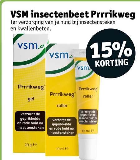 VSM   insectenbeet folder aanbieding bij  Kruidvat - details