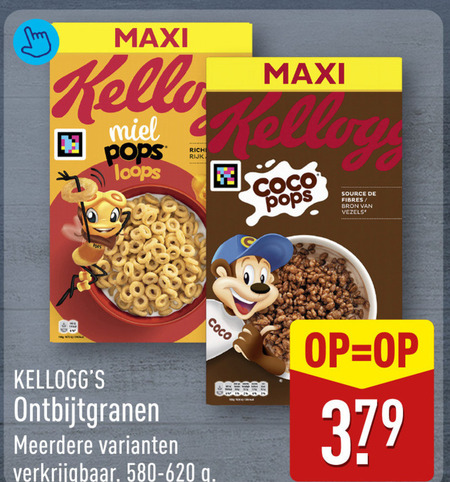 Kellogs   cereals folder aanbieding bij  Aldi - details