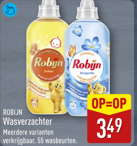 Robijn   wasverzachter folder aanbieding bij  Aldi - details