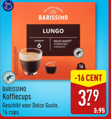 Barissimo   dolce gusto capsules folder aanbieding bij  Aldi - details