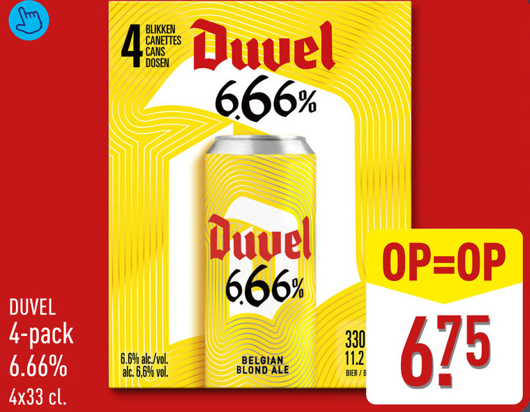 Duvel   speciaalbier folder aanbieding bij  Aldi - details
