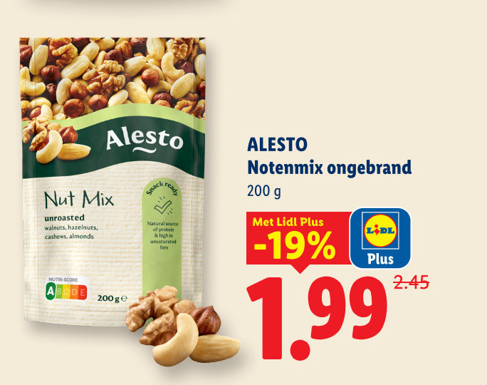 Alesto   noten folder aanbieding bij  Lidl - details