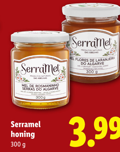 honing 300 das algarve lavande wilde 300g naturals flores 3.99 folder aanbieding bij Lidl