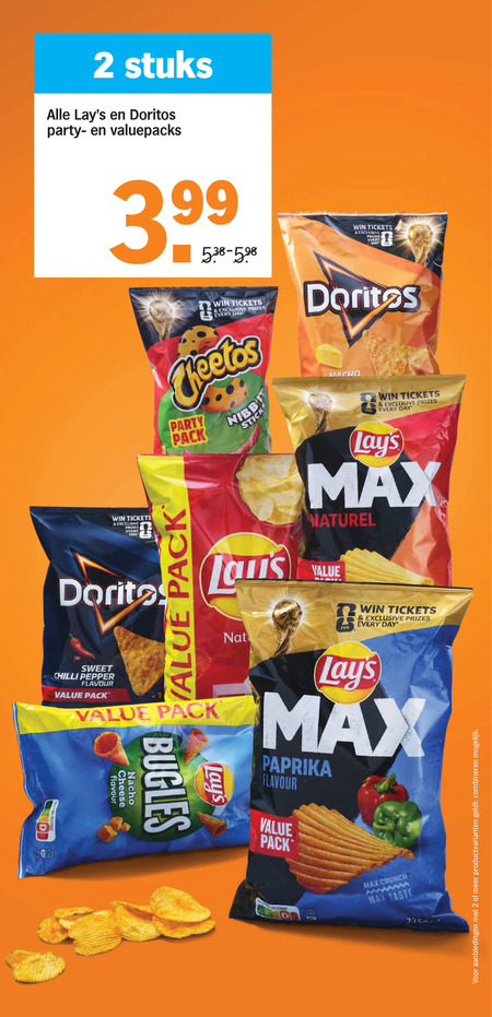 Doritos   chips folder aanbieding bij  Albert&nbsp;Heijn - details