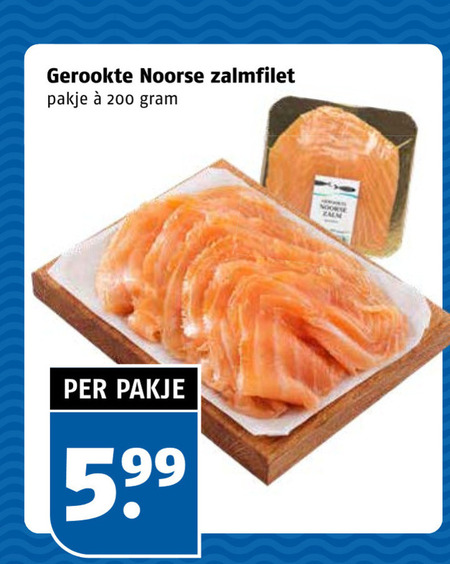 gerookte zalmfilet 200 noorse pakje 5 99 folder aanbieding bij Poiesz