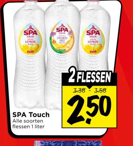 Spa en Fruit   fruitdrank folder aanbieding bij  Vomar - details