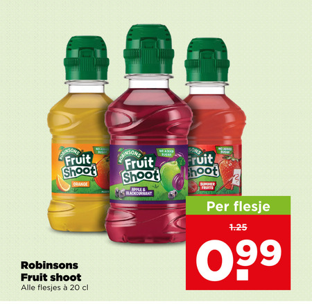 Robinsons   fruitdrank folder aanbieding bij  Plus - details