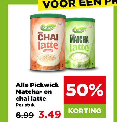 Pickwick   thee folder aanbieding bij  Plus - details