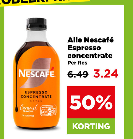 Nescafe   koffieconcentraat folder aanbieding bij  Plus - details