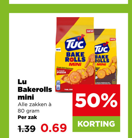 Lu Tuc   zoutje folder aanbieding bij  Plus - details