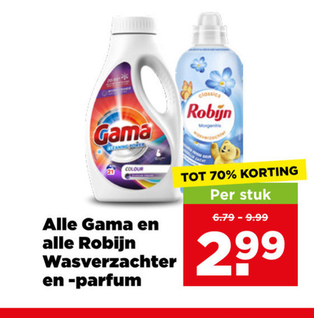 gama robijn wasverzachter classics colour stuk folder aanbieding bij Plus Gama wasverzachter folder aanbieding bij Plus - details