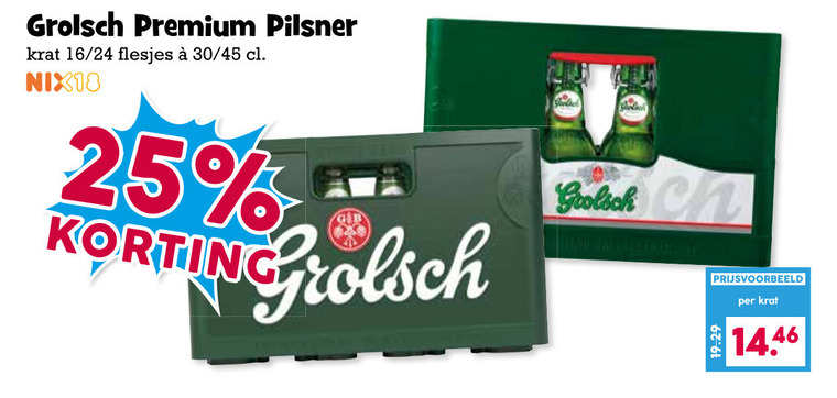 Grolsch   krat bier folder aanbieding bij  Boons&nbsp;Markt - details