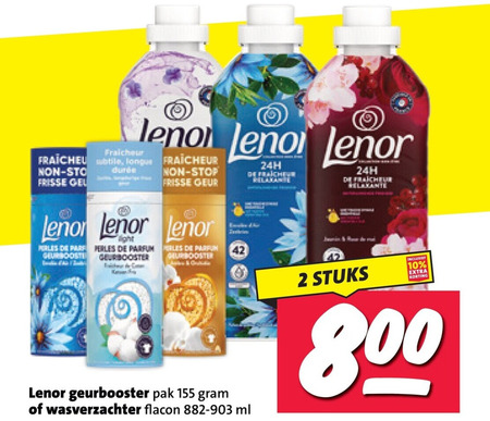 Lenor   wasverzachter folder aanbieding bij  Nettorama - details