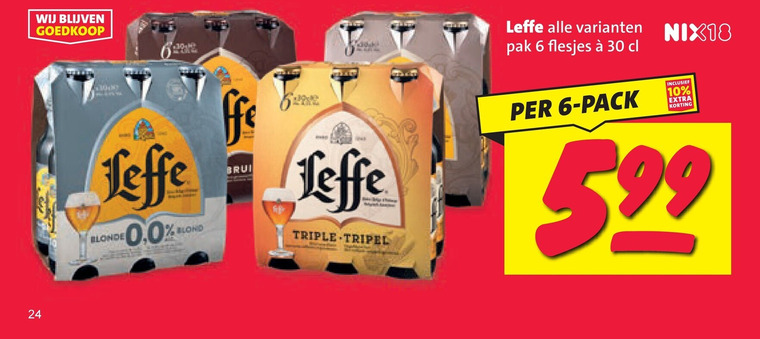Leffe   speciaalbier folder aanbieding bij  Nettorama - details