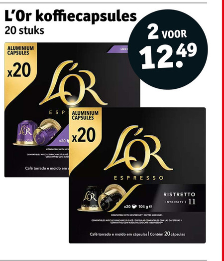 Douwe Egberts L Or   koffiecups folder aanbieding bij  Kruidvat - details