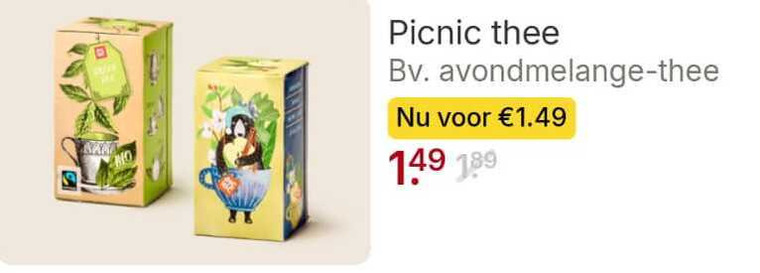 picnic thee folder aanbieding bij Picnic Picnic thee folder aanbieding bij Picnic - details