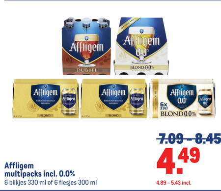 affligem alcoholvrij bier speciaalbieren 6 30 300 330 7 dubbel zachte belgisch abdijbier blond alcohol vrij beek 0.0 zacht rijk multipacks blikjes ml 6x mond folder aanbieding bij Makro Affligem alcoholvrij bier, speciaalbier folder aanbieding bij Makro - details