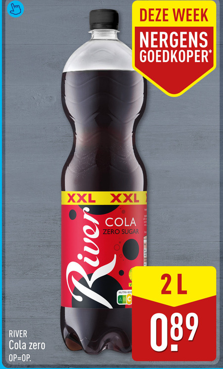 River   cola folder aanbieding bij  Aldi - details