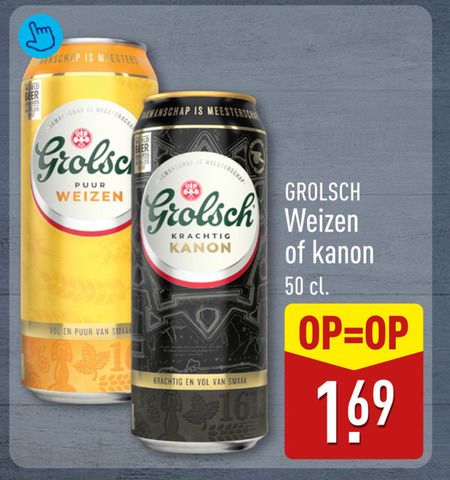 Grolsch   speciaalbier folder aanbieding bij  Aldi - details