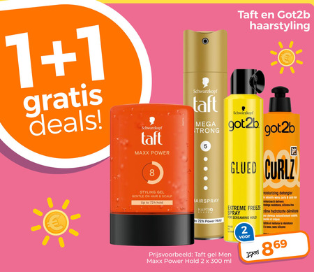 got2b taft hairspray 1 2 5 8 300 haarstyling deals schwarzkopf power mega strong glued styling gel gentle hair scalp up to hold extreme freeze spray for fix men ml moisturizing naturally curly resistance silicone free hydratante pour cheveux naturellement la sans folder aanbieding bij Trekpleister Taft hairspray folder aanbieding bij Trekpleister - details