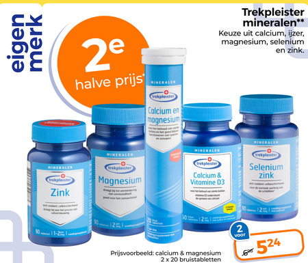 Trekpleister Huismerk   voedingssupplement folder aanbieding bij  Trekpleister - details