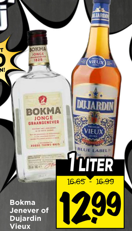 Bokma   vieux, jenever folder aanbieding bij  Vomar - details